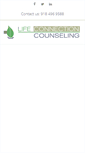 Mobile Screenshot of lifeconnectioncounseling.com